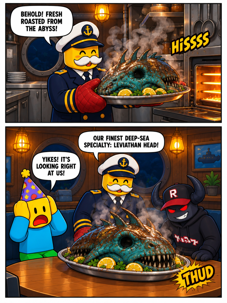 Leviathan Supper at Deep Night (page 3 of 4)
