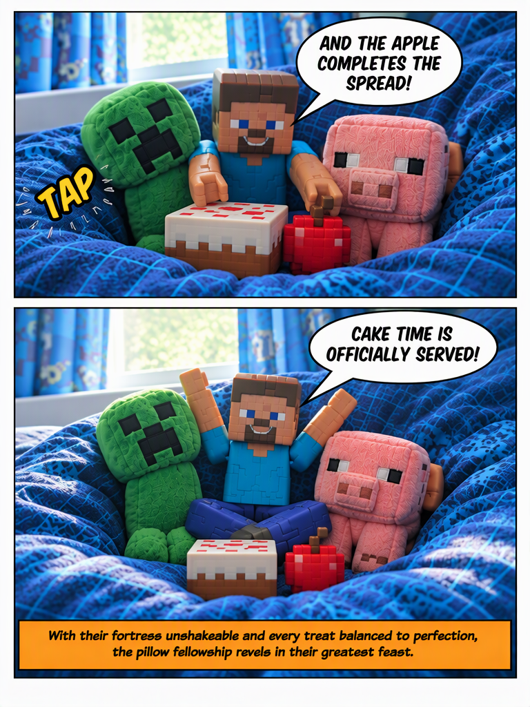 Snack Time in the Fort (page 8 of 8)