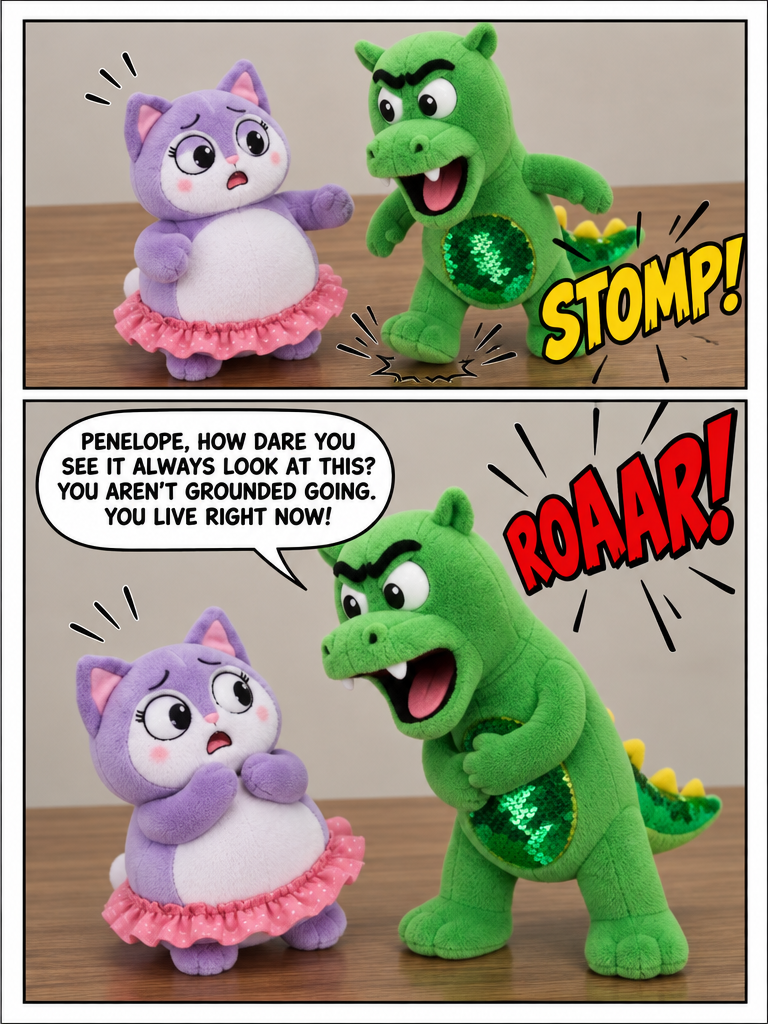 Princess Penelope and the Angry Dragon (page 2 of 4)