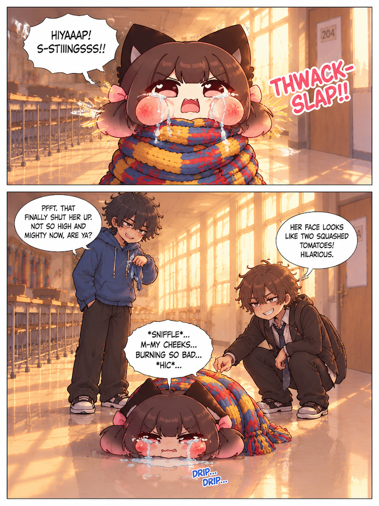 The Pinching of Homeroom 204 (page 3 of 4)