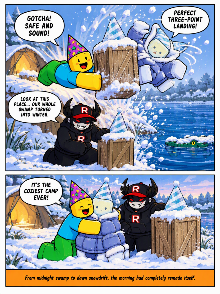 Winter Arrives for Episode 101 (page 3 of 4)