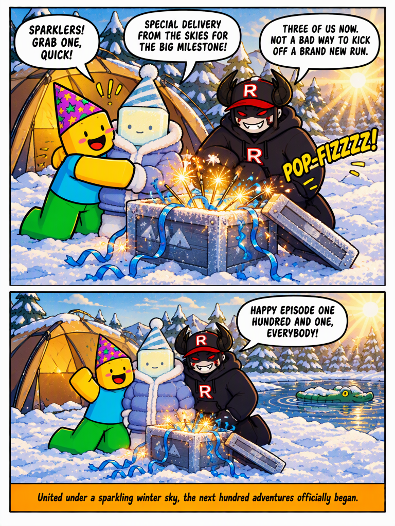 Winter Arrives for Episode 101 (page 4 of 4)