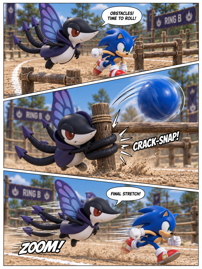 Sprint for the Finish💙⚡️💙 (page 3 of 4)