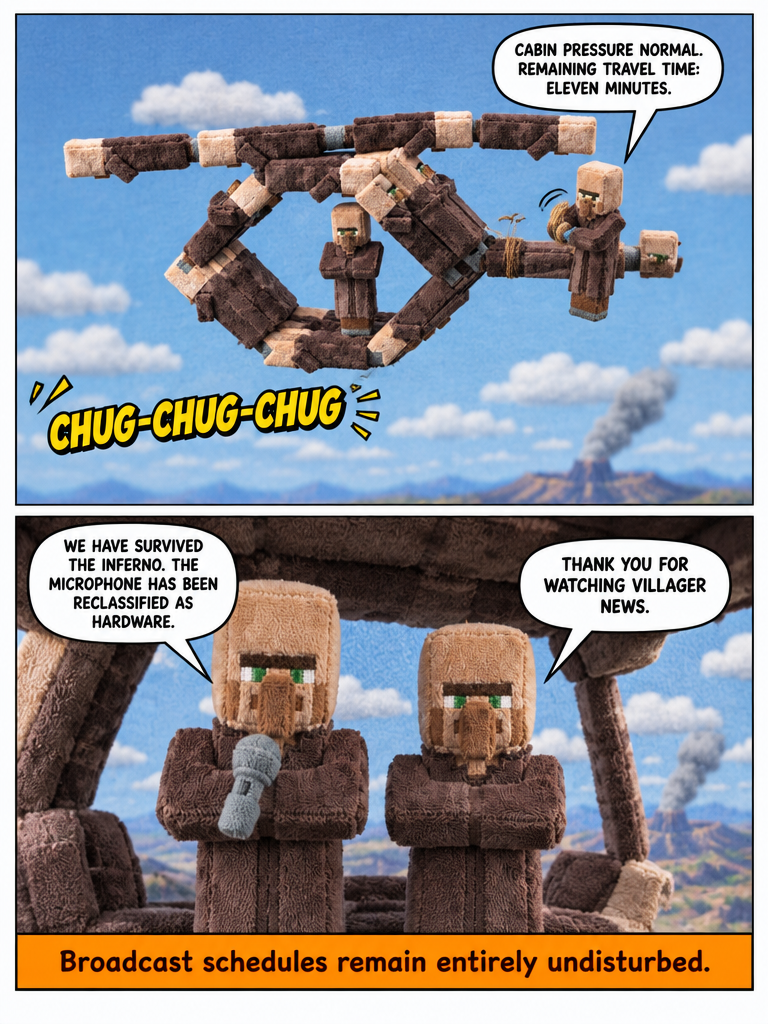 Villager News: Volcanic Evacuation (page 4 of 4)