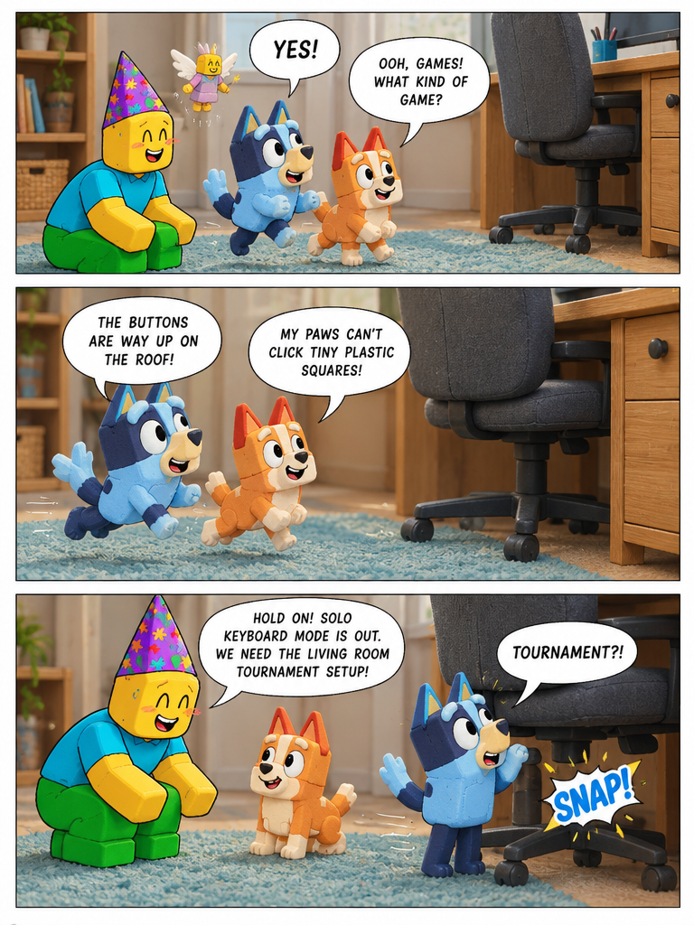 A Playtime Visit (page 2 of 4)
