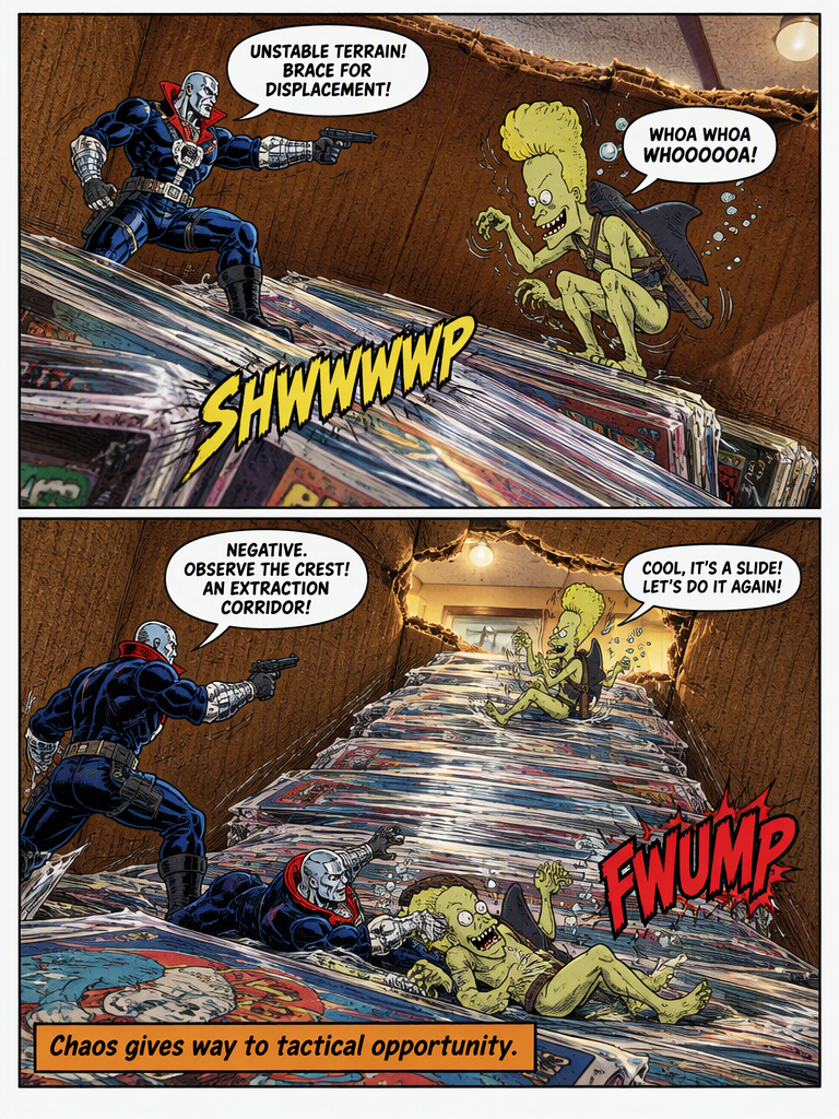 Escape from the Cardboard Bin (page 2 of 4)