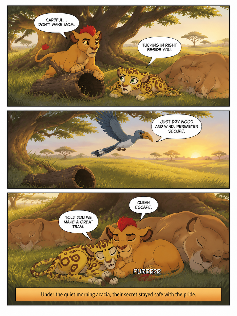 Before the Pride Awakes (page 4 of 4)