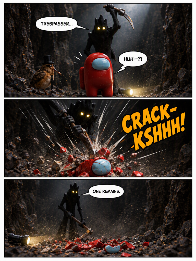 the cave monster: the second encounter (page 3 of 4)