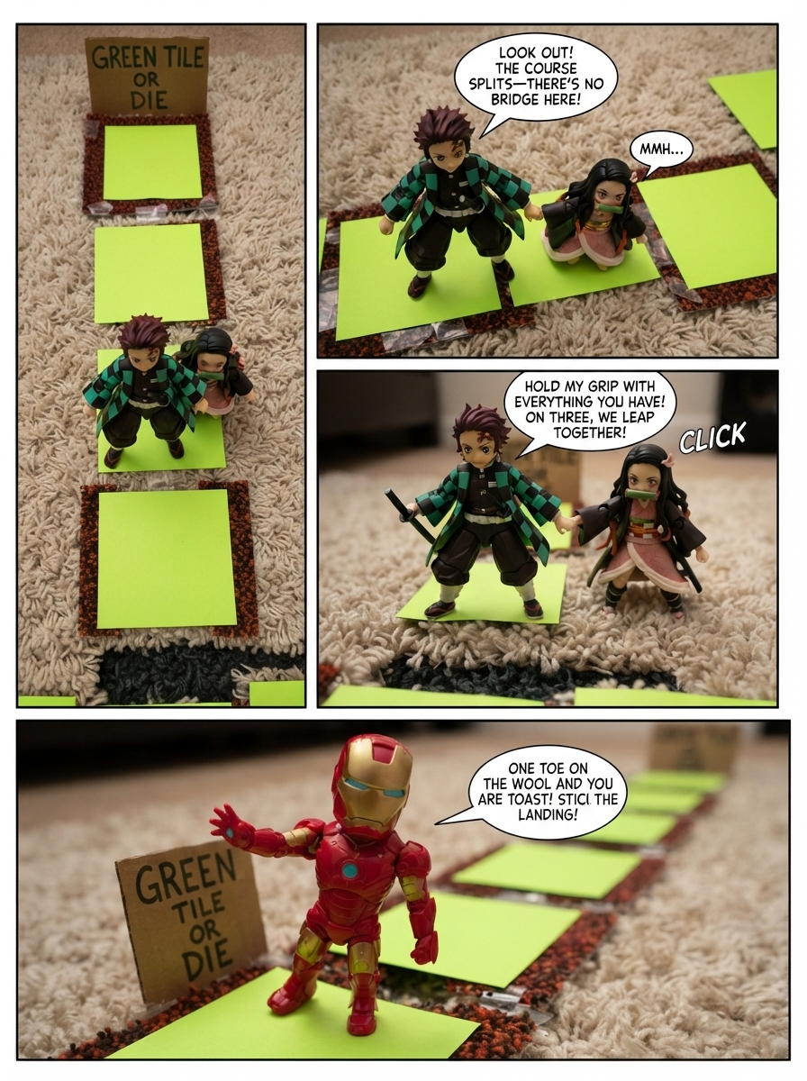 The Green Tile Games Begin (page 2 of 4)