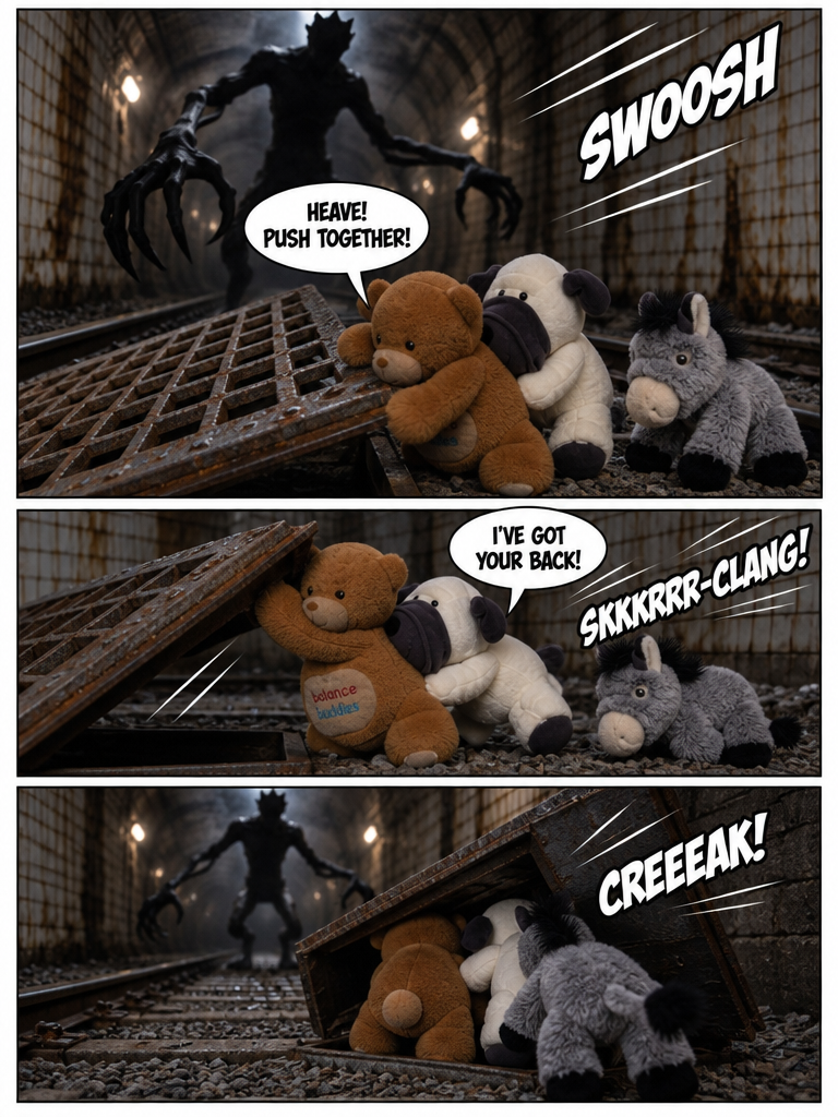 Escape Down the Grate (page 2 of 4)