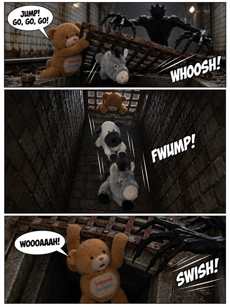 Escape Down the Grate (page 3 of 4)