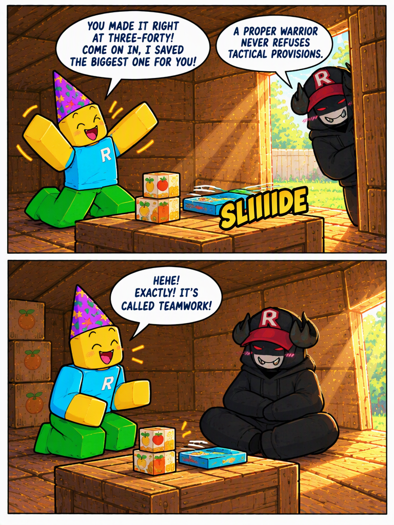Snack Time Truce (page 3 of 4)