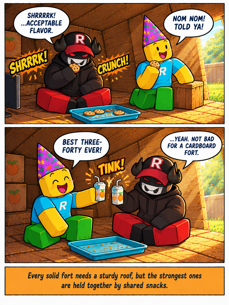Snack Time Truce (page 4 of 4)