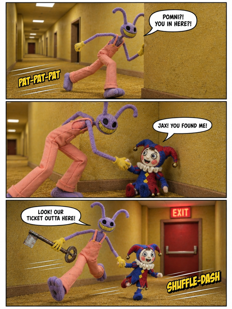 Escape from the Glitched Backrooms (page 2 of 4)