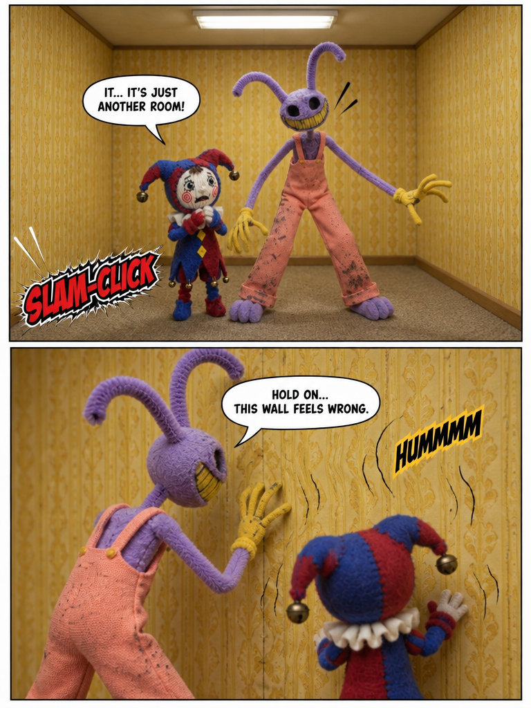 Escape from the Glitched Backrooms (page 3 of 4)