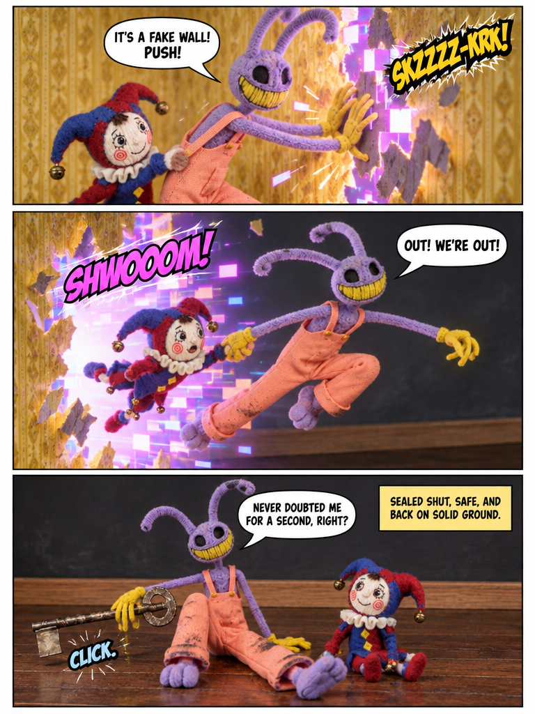 Escape from the Glitched Backrooms (page 4 of 4)