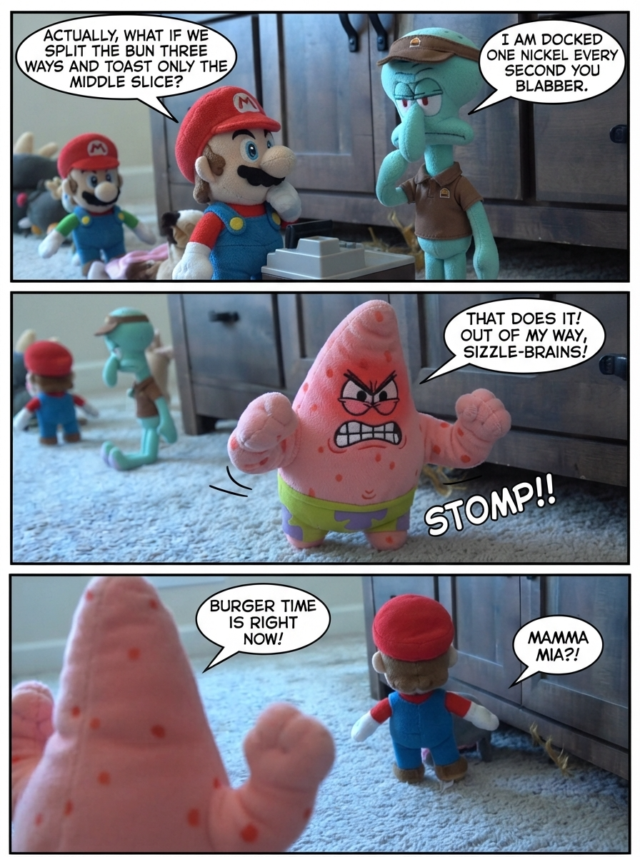 The Infinite Line for a Krabby Patty (page 2 of 4)