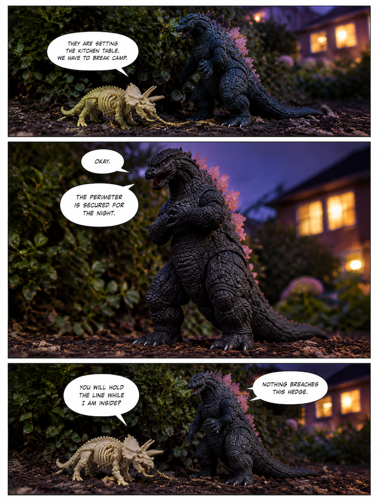 Dinner Call at Dusk (page 2 of 4)