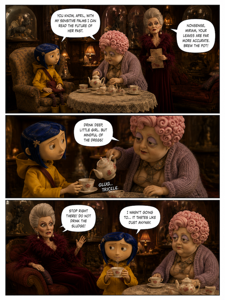 Coraline go see the ladies (page 2 of 4)