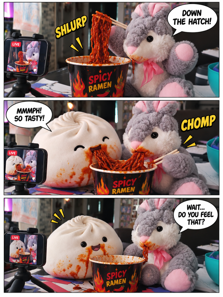 Spicy Buldak Livestream Challenge (page 2 of 4)