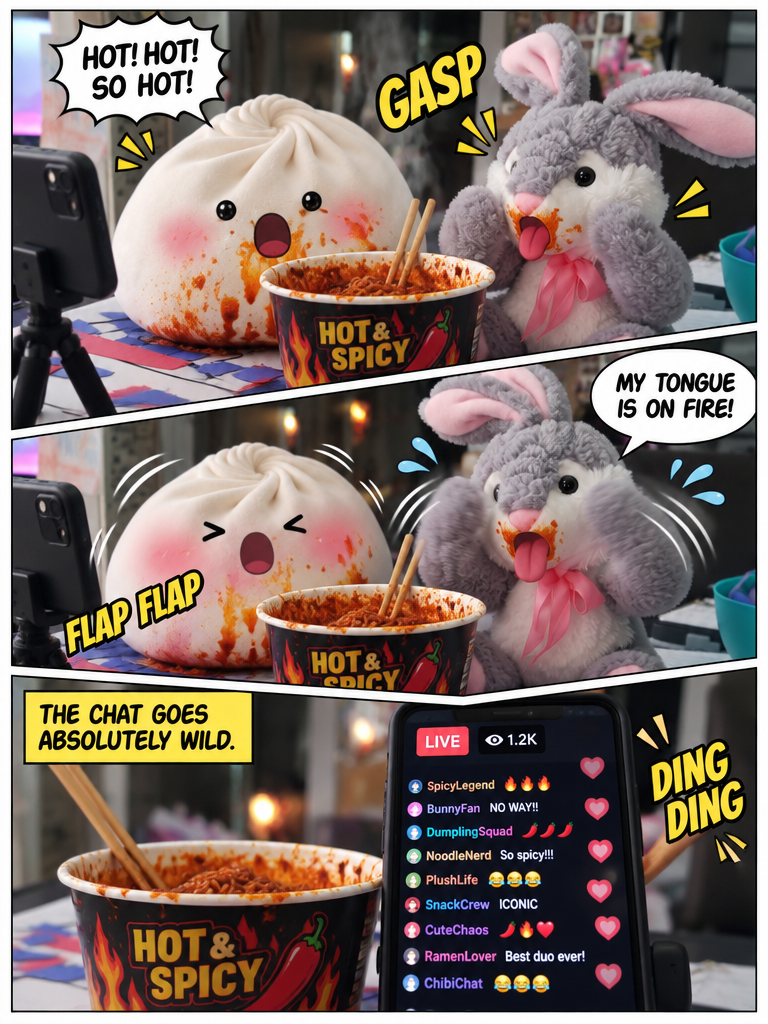 Spicy Buldak Livestream Challenge (page 3 of 4)