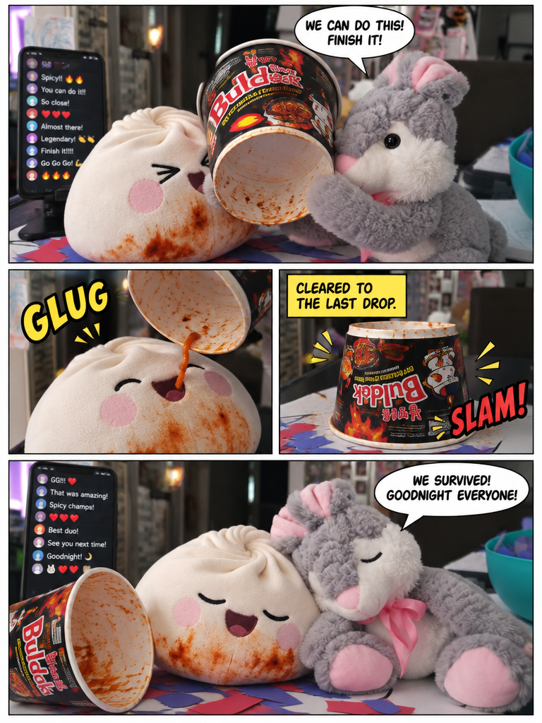 Spicy Buldak Livestream Challenge (page 4 of 4)