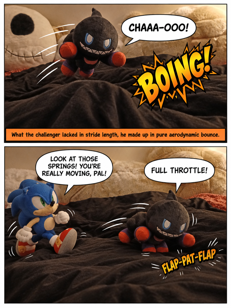 Dash on the Bed Sheets (page 2 of 4)