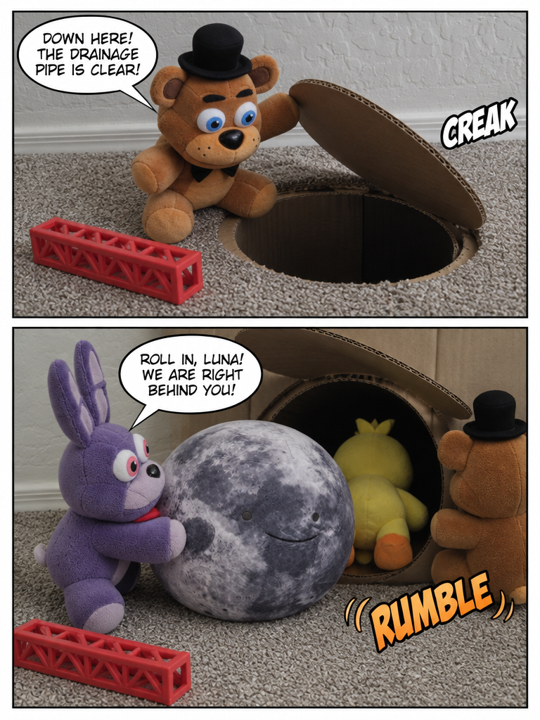 Escape from the Crumbling Shelter (page 2 of 4)