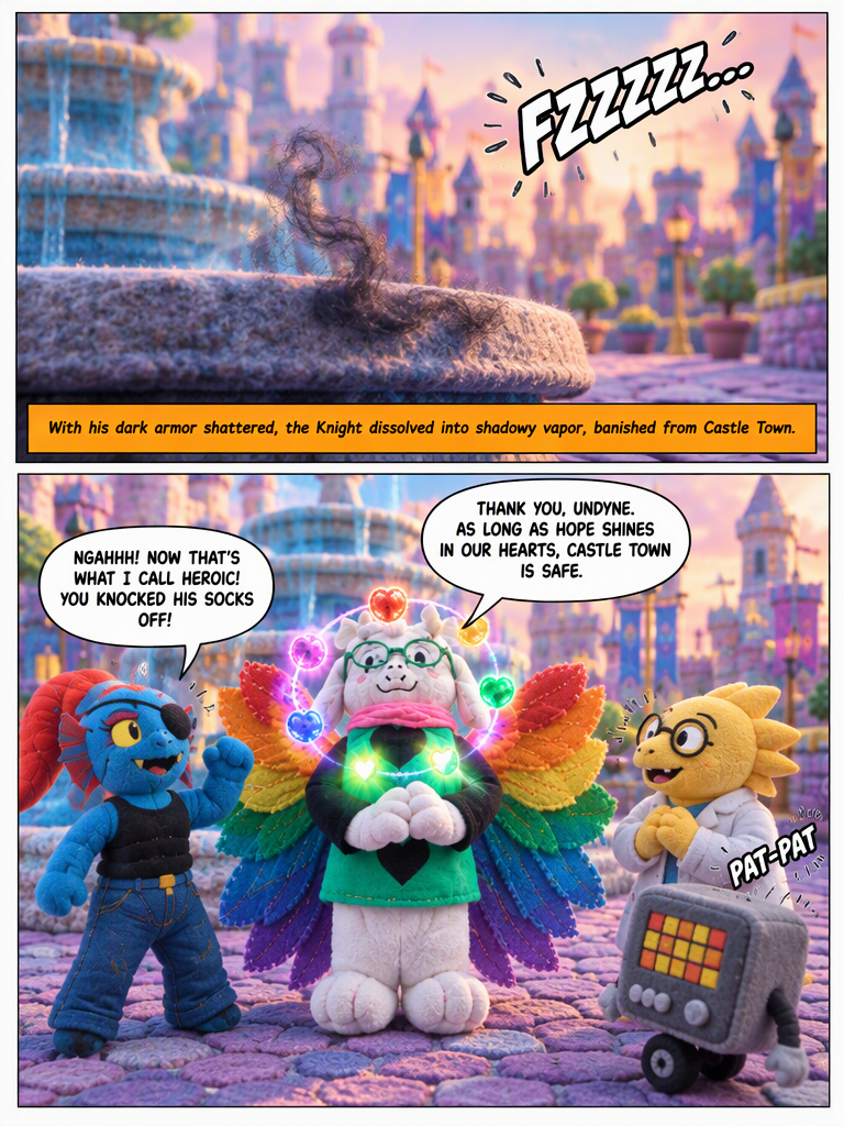 Prismatic Judgement/ralsei  omega tale (page 4 of 4)