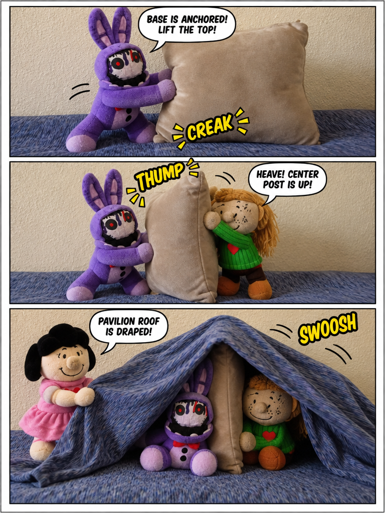 Blanket Banquet Fort (page 2 of 4)