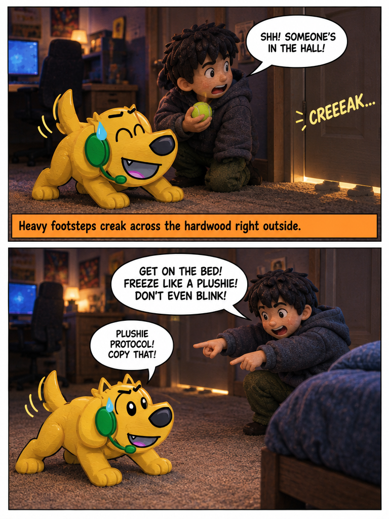 Bouncy Paws and Plush Disguise (page 2 of 4)