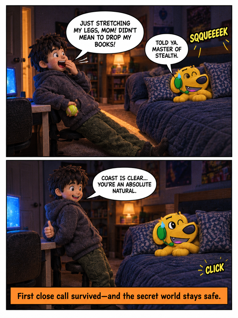 Bouncy Paws and Plush Disguise (page 4 of 4)