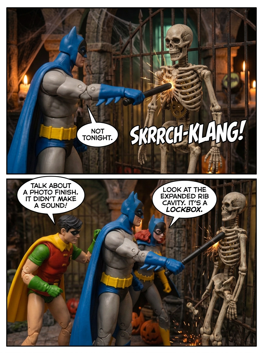 🦇 Bat Family  The Cipher of the Crypt 💬 Comic Story part 4 (page 6 of 8)