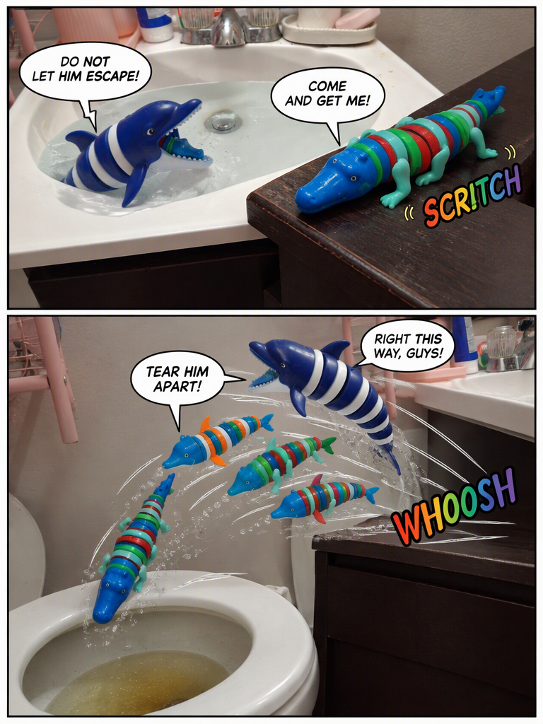 Escape Down the Drain (page 3 of 4)