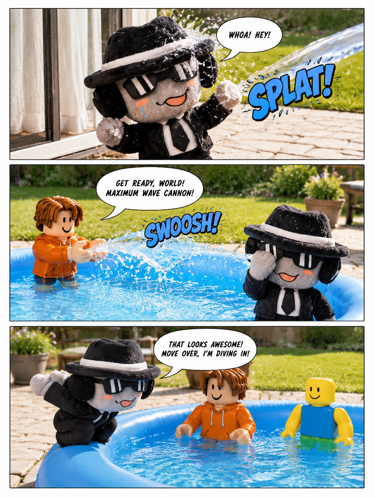 Homecoming Splashes and Sofa Naps (page 2 of 4)