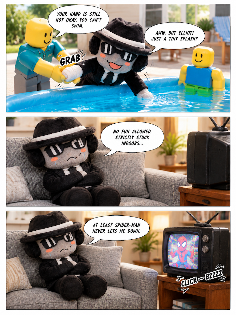 Homecoming Splashes and Sofa Naps (page 3 of 4)