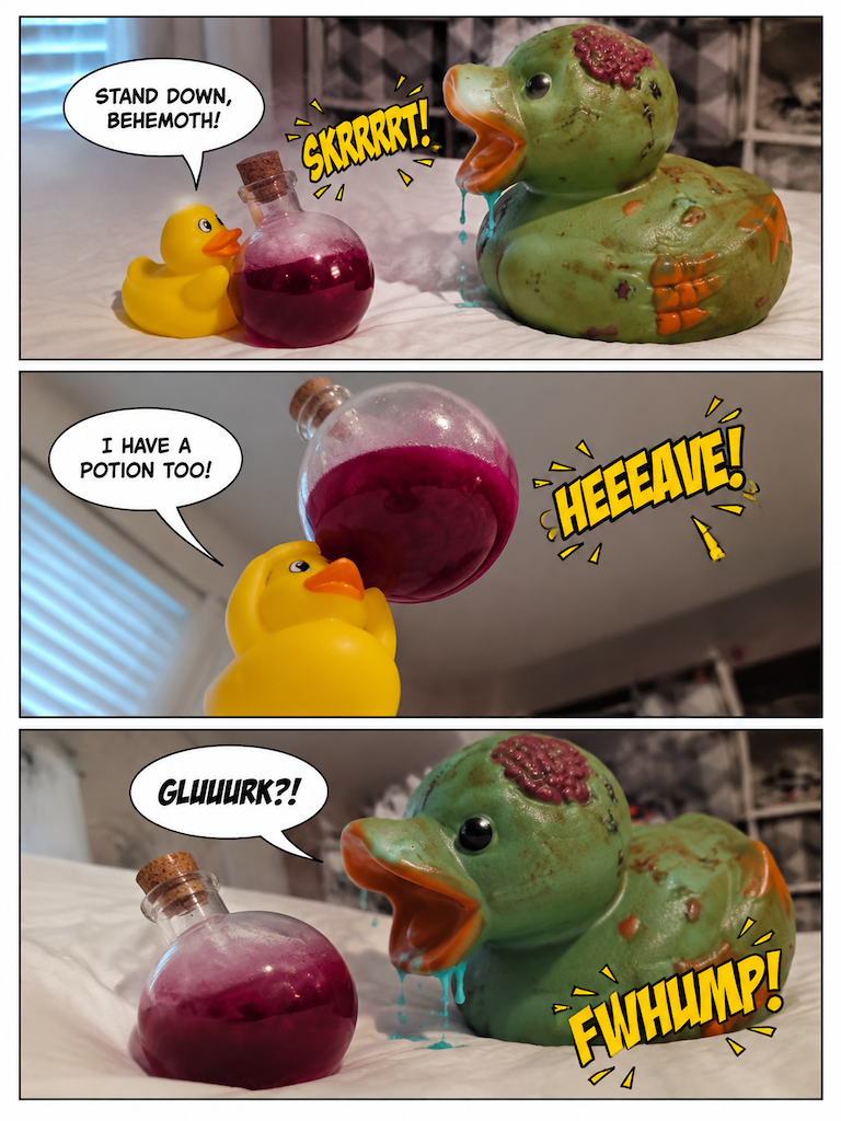 The Purple Duck's Cure (page 7 of 8)