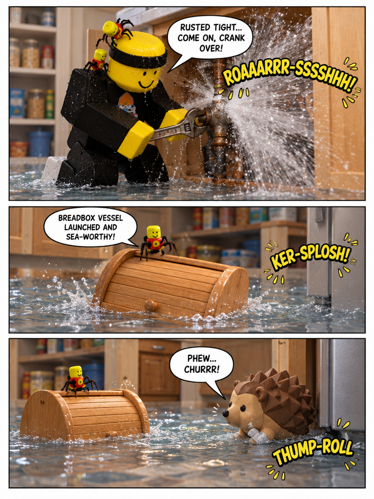 Kitchen Raft Rescue (page 2 of 4)