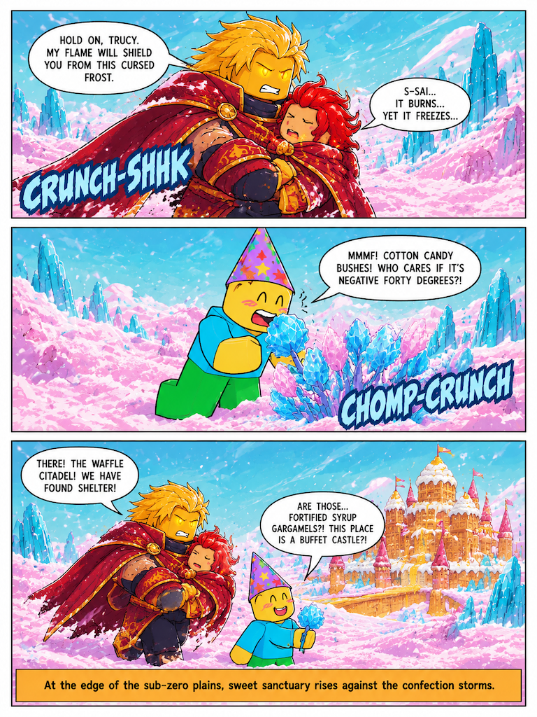 Journey to the Frozen Dessert Planet (page 5 of 40)