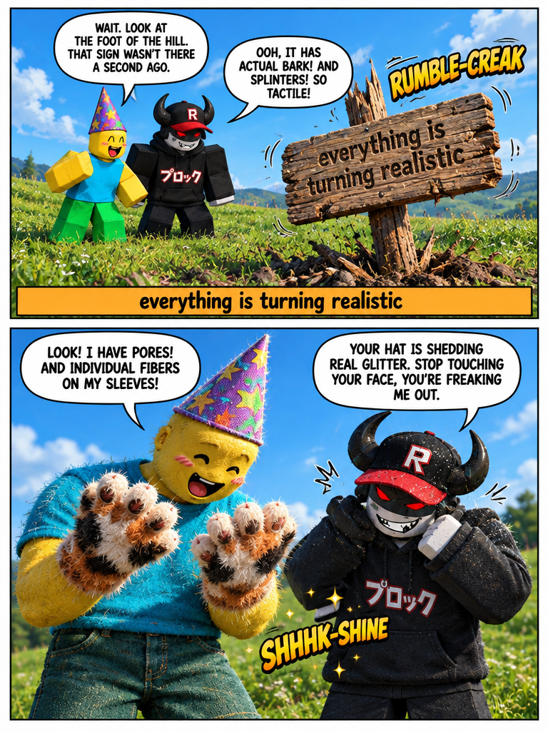 Escape from the Hyper-Realistic Waffle (page 5 of 16)