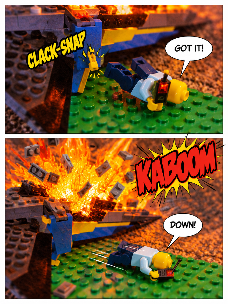 Down Behind the Lines (page 3 of 4)