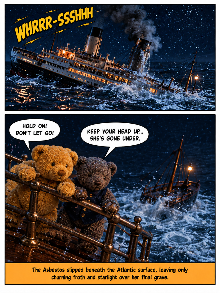 The Final Plunge of the Asbestos (page 4 of 4)