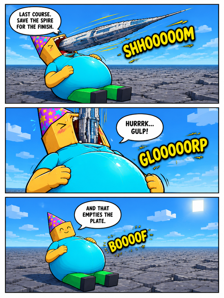 The Blocky Metropolis Feast (page 3 of 4)
