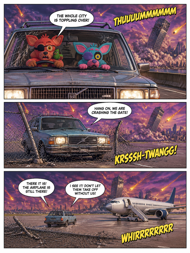 Escape from the End of the World (page 3 of 4)