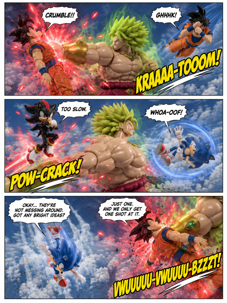sonic and goku vs shadow and broly (page 3 of 4)