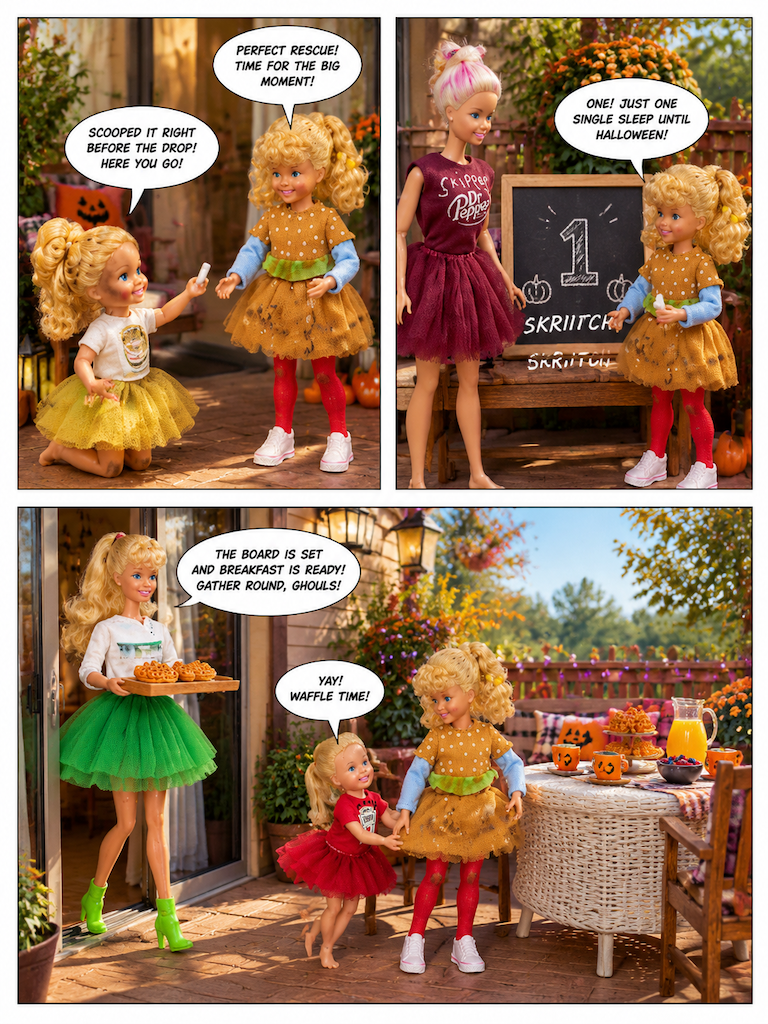 One Day to Go: Halloween Eve Breakfast (page 3 of 4)