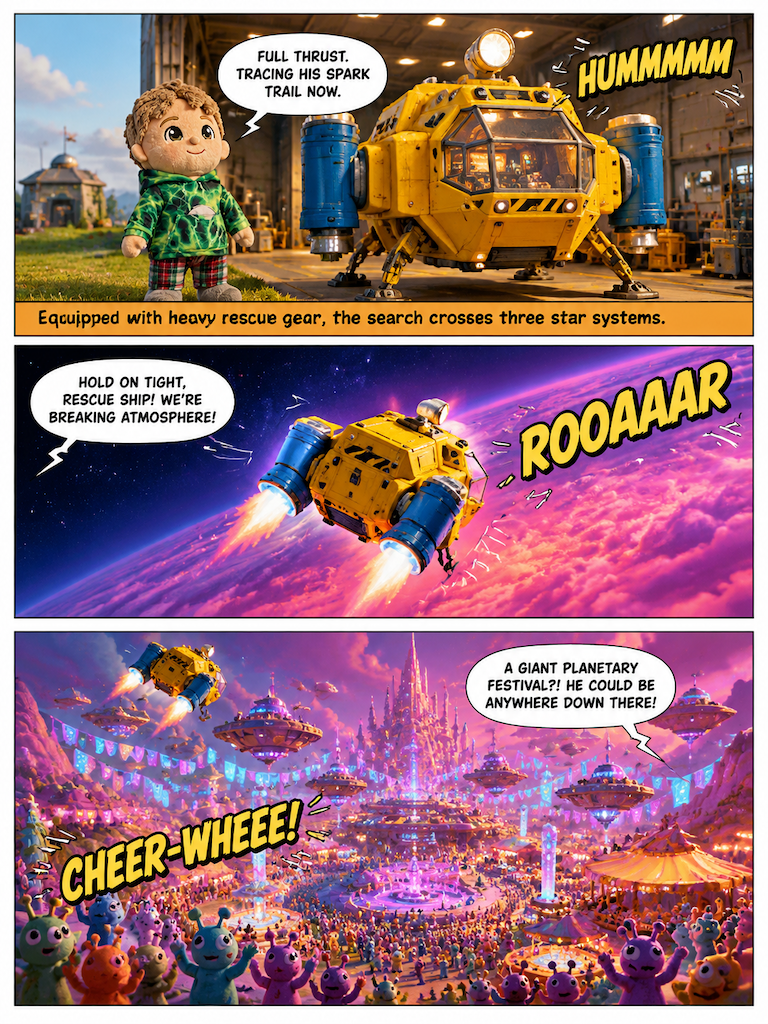 Cosmic Runaway (page 2 of 4)