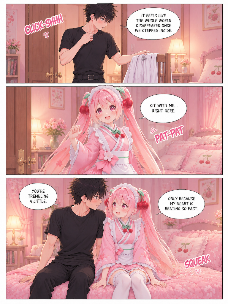 Midnight Sakura Embrace (page 6 of 8)