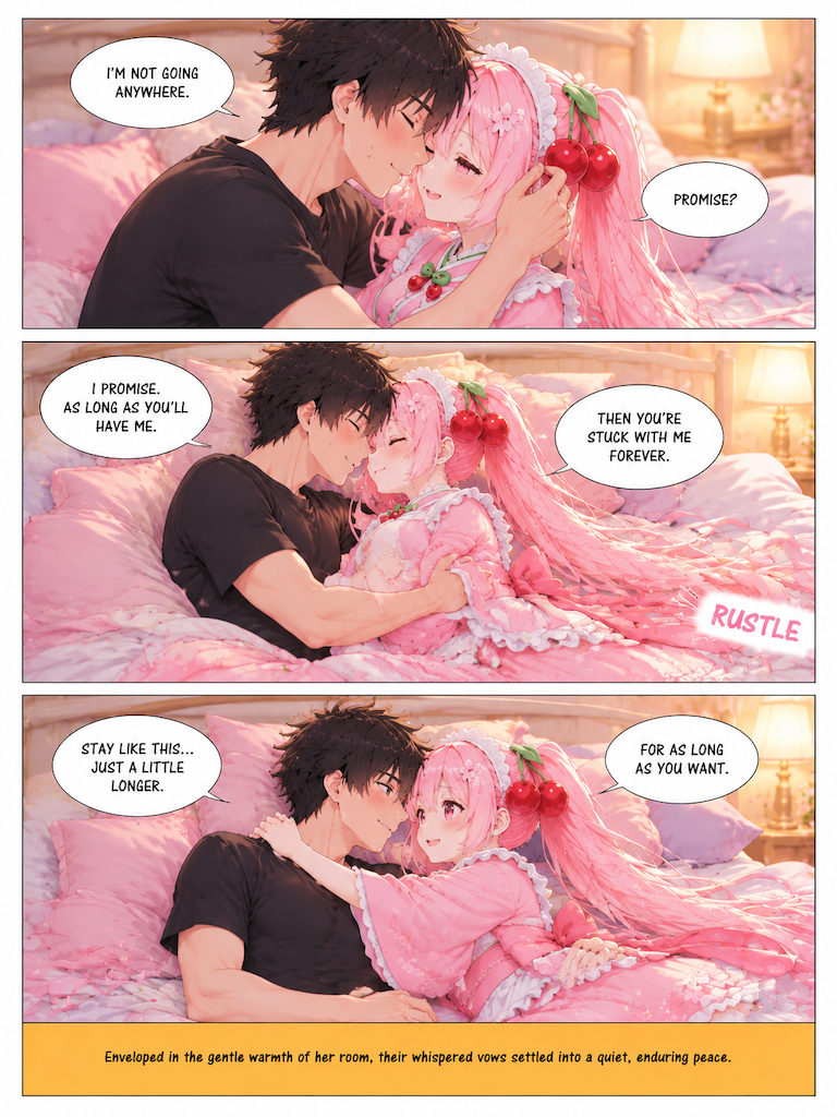 Midnight Sakura Embrace (page 8 of 8)