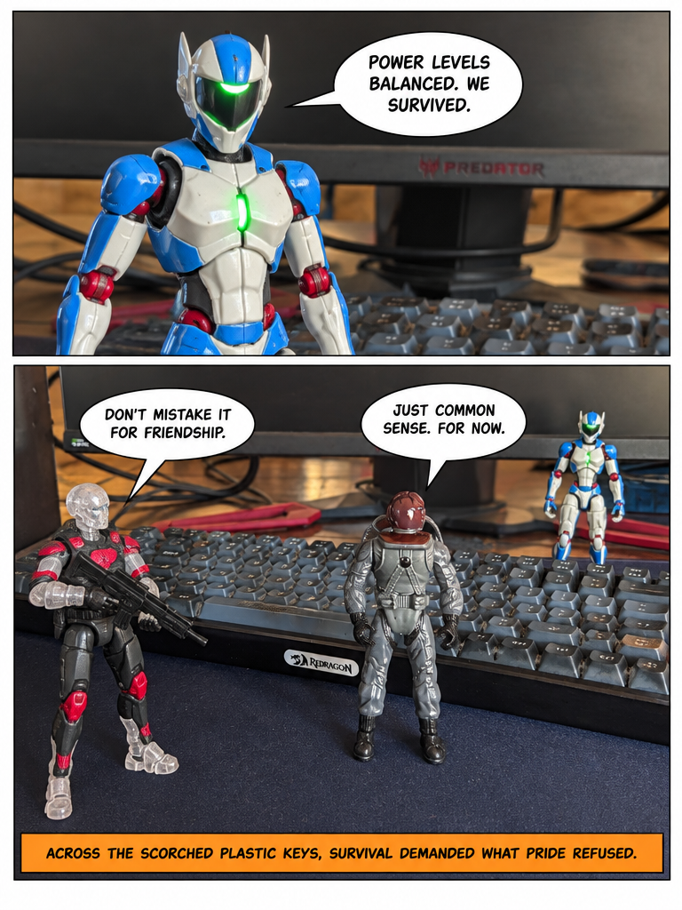 Uneasy Alliance on Scorched Keys (page 4 of 4)